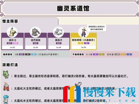 宝可梦朱紫道馆队伍怎么配置 全道馆打法攻略