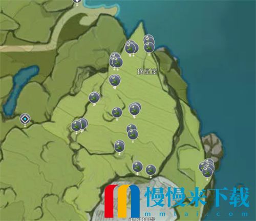 原神塞西莉亚花采集地点分布图